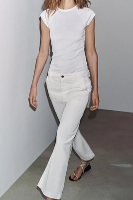 T-SHIRT EN COTON DÉLAV