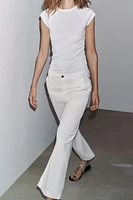 T-SHIRT EN COTON DÉLAV