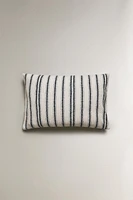 STRIPED THROW PILLOW COVER