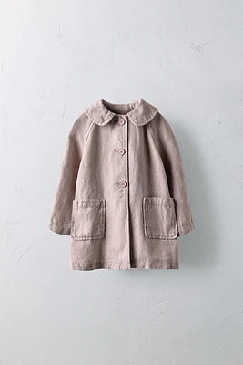 YEARS/ LIMITED EDITION 100% LINEN TRENCH COAT