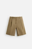 BERMUDA RELAXED FIT PLIS