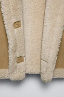 DOUBLE-FACED FLEECE LINED JACKET