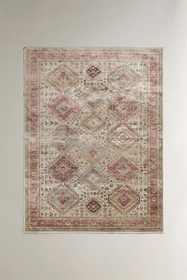 RECTANGULAR VINTAGE EFFECT AREA RUG