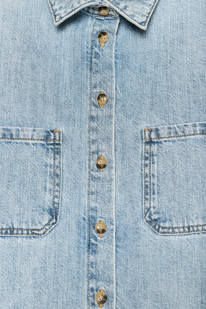 ZW COLLECTION DENIM OVERSHIRT