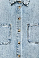 ZW COLLECTION DENIM OVERSHIRT