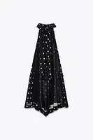 POLKA DOT HALTER TOP ZW COLLECTION