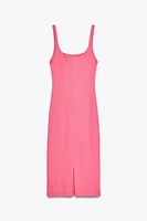 FITTED MIDI DRESS
