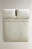 (160 GxM²) WASHED LINEN DUVET COVER