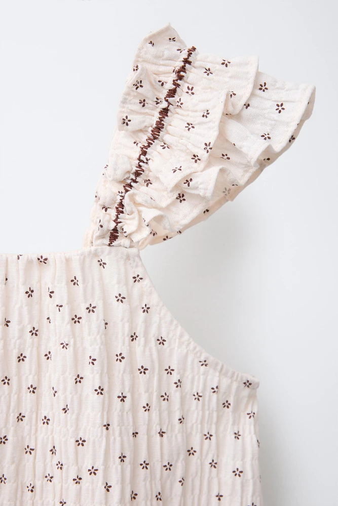 TOP IMPRIMÉ FLEURS
