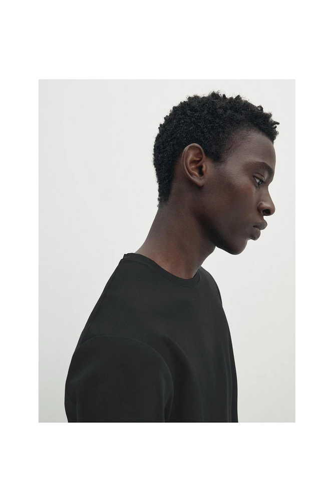 100% mercerised cotton T-shirt