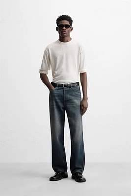 STRAIGHT FIT RELAXED JEANS