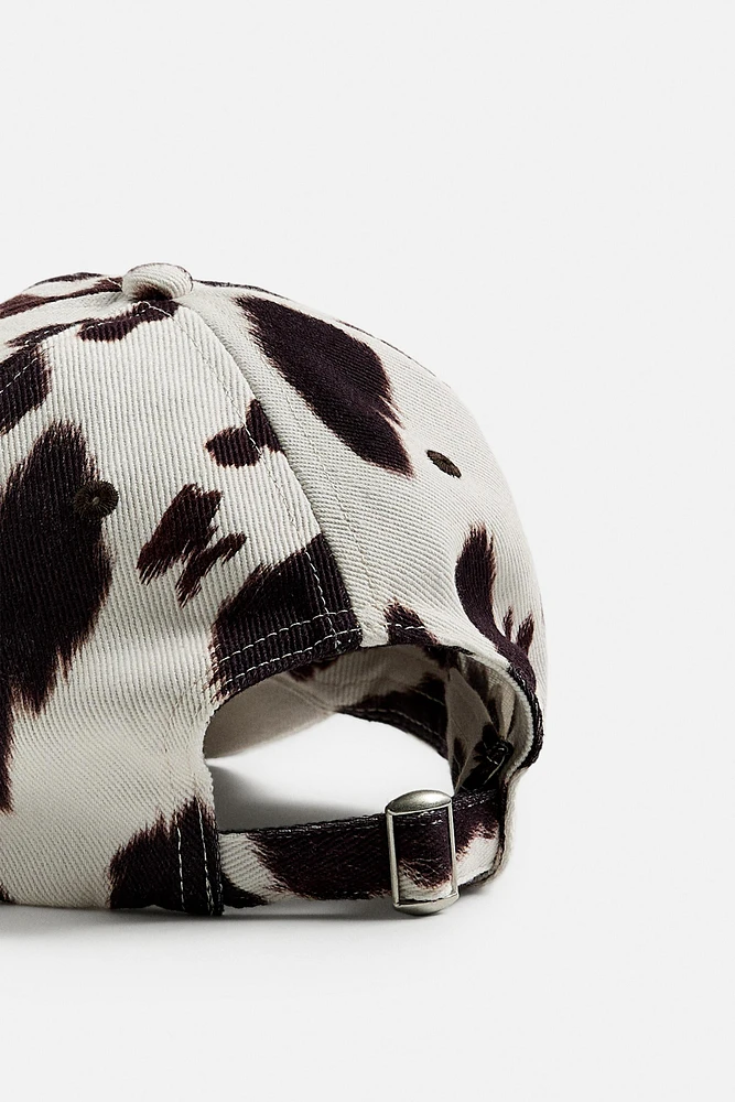 CASQUETTE À IMPRIMÉ ANIMAL