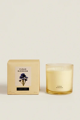 (400 G) CLEAN BLOSSOM SCENTED CANDLE