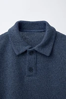 POLO EN MAILLE UNIE