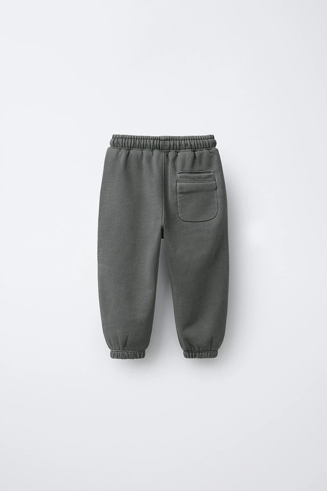 LABEL JOGGER PANTS