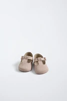 BALLERINES EN CUIR