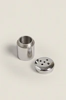 MINI STEEL SALT AND PEPPER SHAKER SET