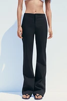 HIGH-WAISTED FLARE PANTS