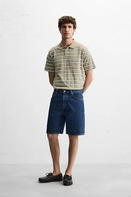 POLO PIQUÉ RAYURES