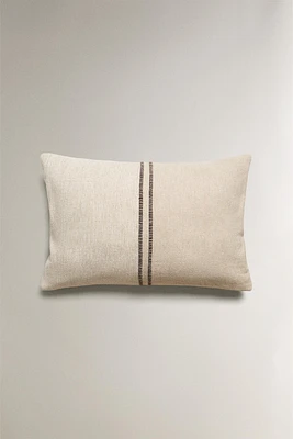 LINED THROW PILLOW COVER