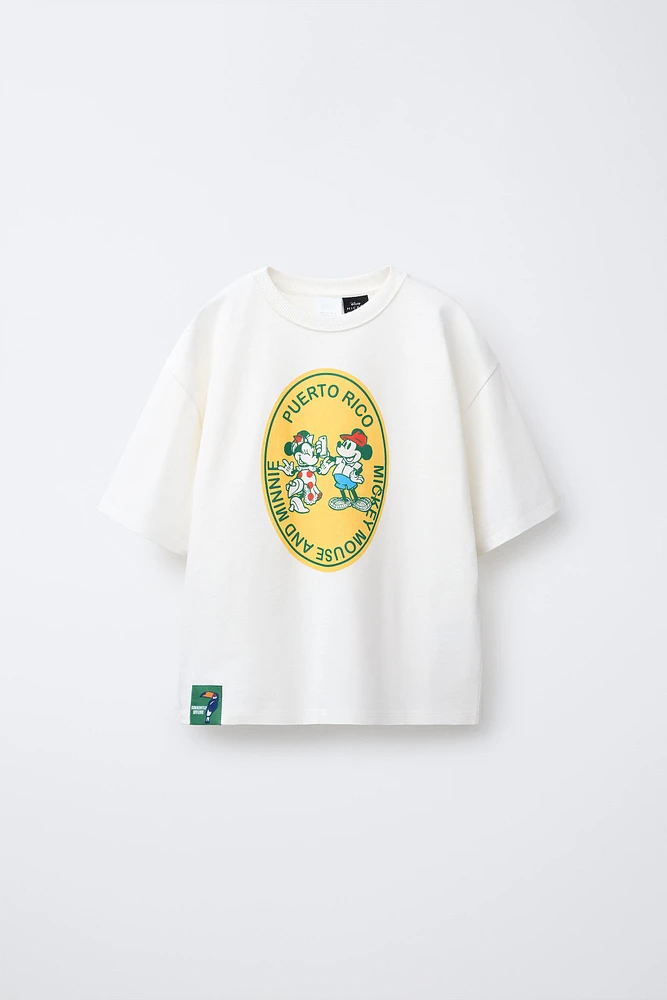 MICKEY AND MINNIE MOUSE © DISNEY PRINT T-SHIRT