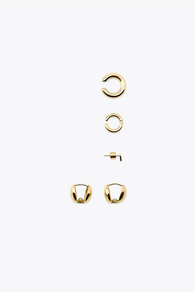 WATERPROOF HEART EARCUFF EARRING PACK