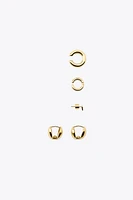 WATERPROOF HEART EARCUFF EARRING PACK
