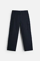 CANVAS CARGO PANTS