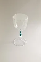 BOROSILICATE GLASS WITH SEA ANIMAL