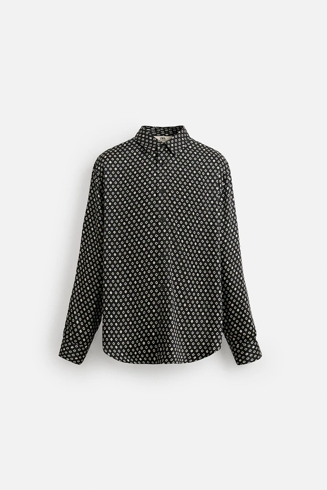 GEOMETRIC PRINT SHIRT LIMITED EDITION