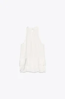 TOP HALTER VOLANTS