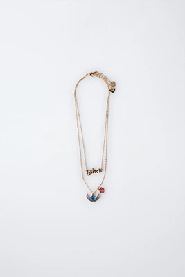 TWO-PACK OF LILO & STITCH © DISNEY NECKLACES