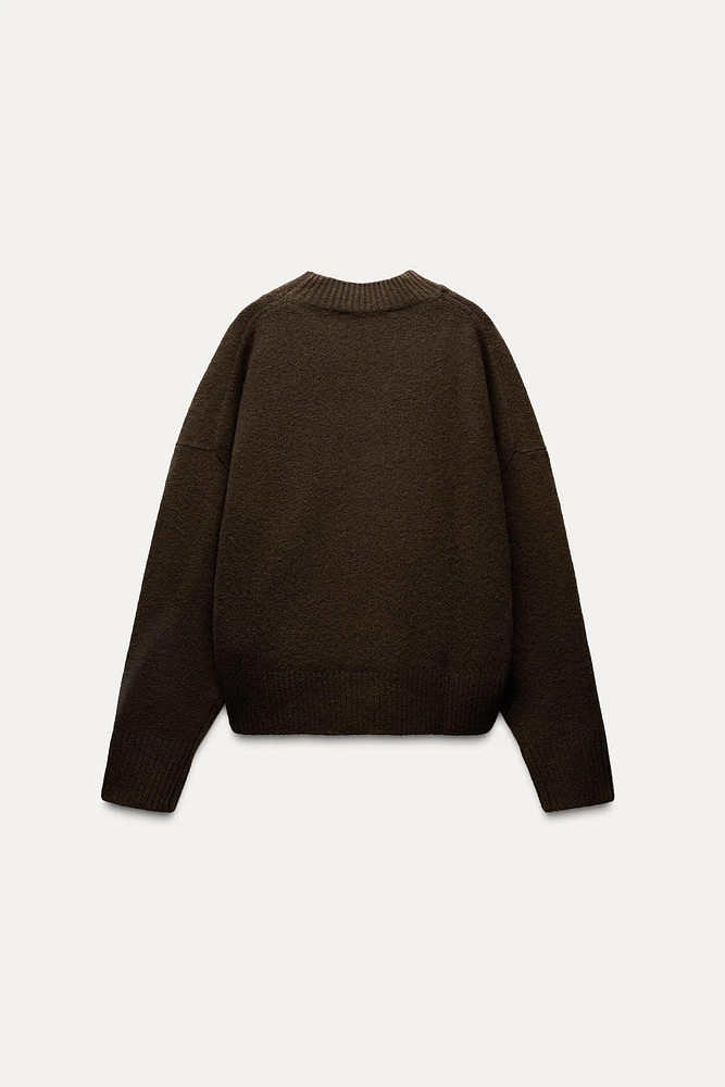 BASIC SOFT KNIT SWEATER