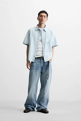 WASHED POCKET SHIRT