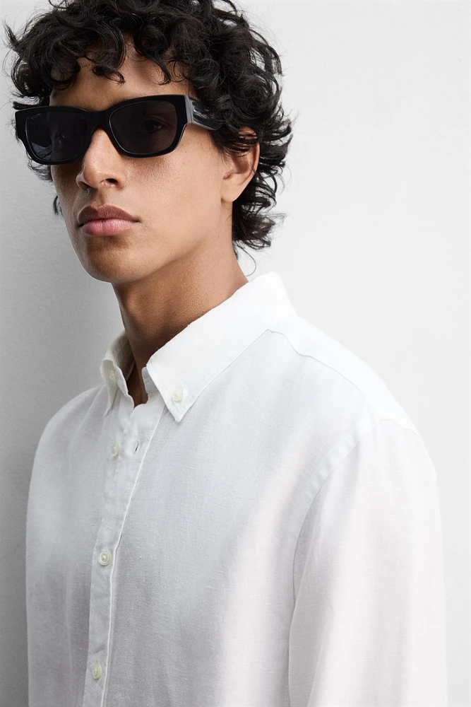 CHEMISE 100 % LIN