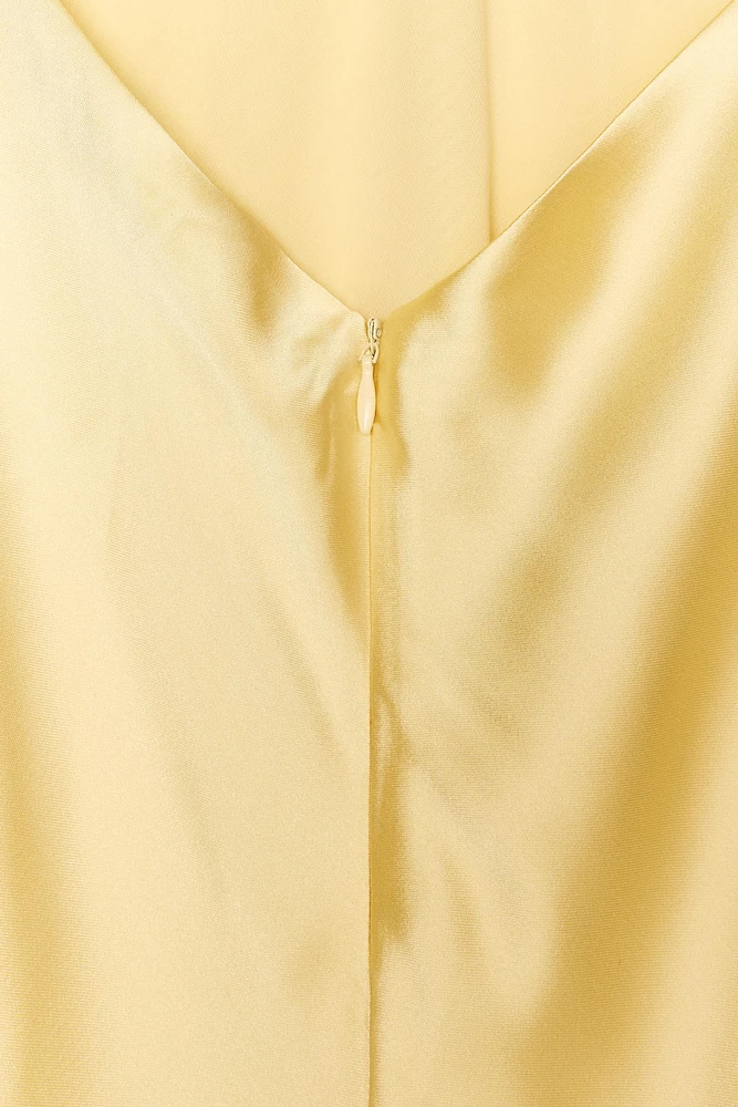 ROBE MIDI SATINÉE