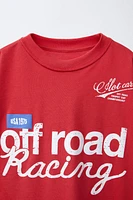 T-SHIRT IMPRIMÉ EN RELIEF