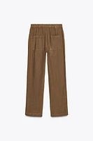 100% LINEN PANTS ZW COLLECTION
