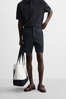 100% LINEN SHORTS