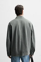 LINEN - COTTON POCKET JACKET