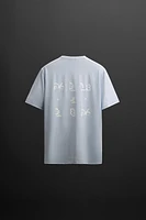T-SHIRT PERFORÉ IMPRIMÉ