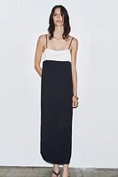 ZW COLLECTION MINIMAL SATIN DRESS