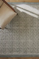 TAPIS IMPRIMÉ FLORAL BLOCK PRINT