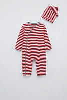 STRIPED HAT AND PAJAMAS PACK