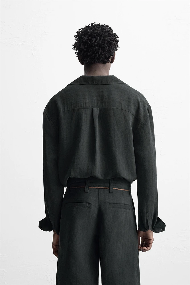 CHEMISE JACQUARD RAYURES