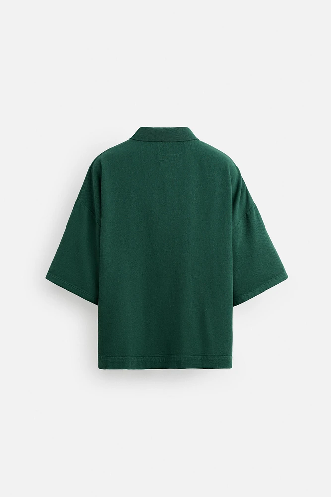 POLO BOXY FIT BRODÉ
