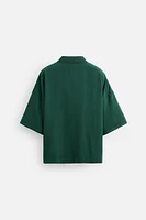 POLO BOXY FIT BRODÉ