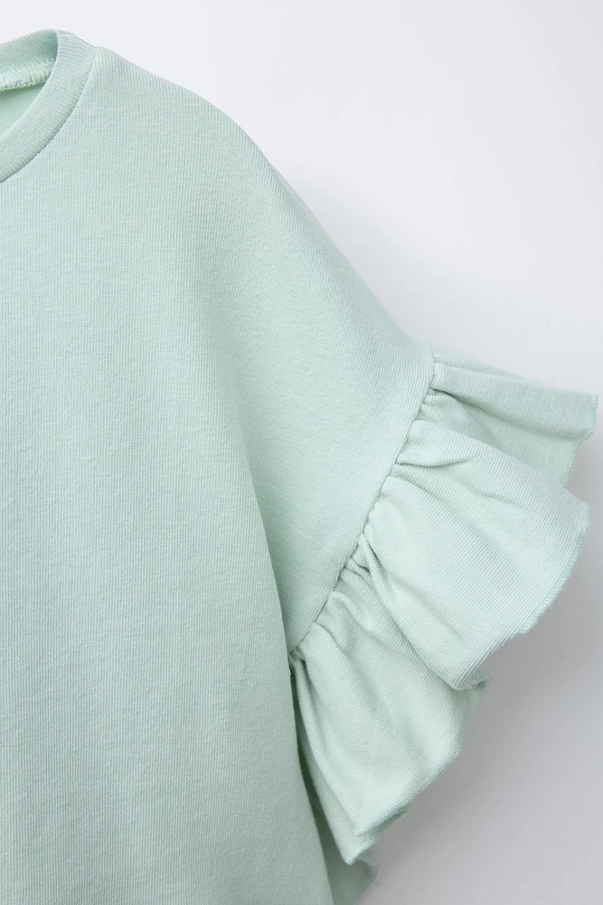 RUFFLE T-SHIRT