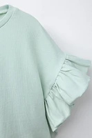 RUFFLE T-SHIRT