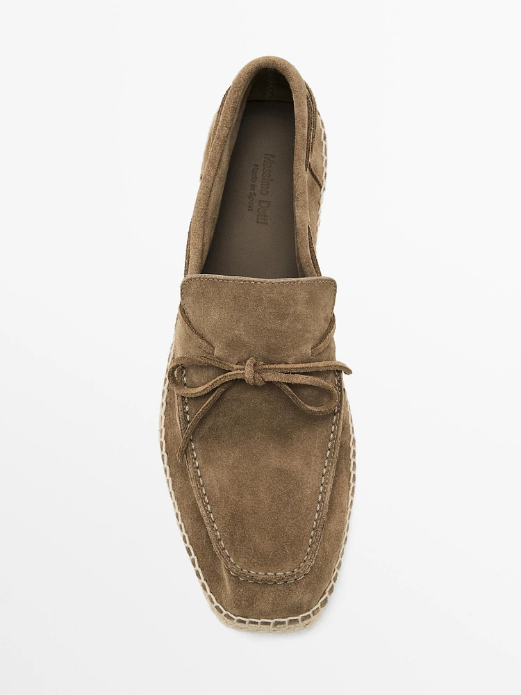 Espadrilles nœud